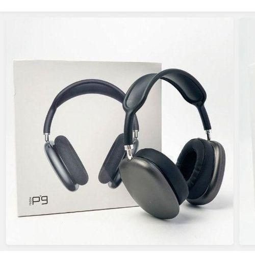 P9 Headphone Wireless Bluetooth Stereo Foldable Black