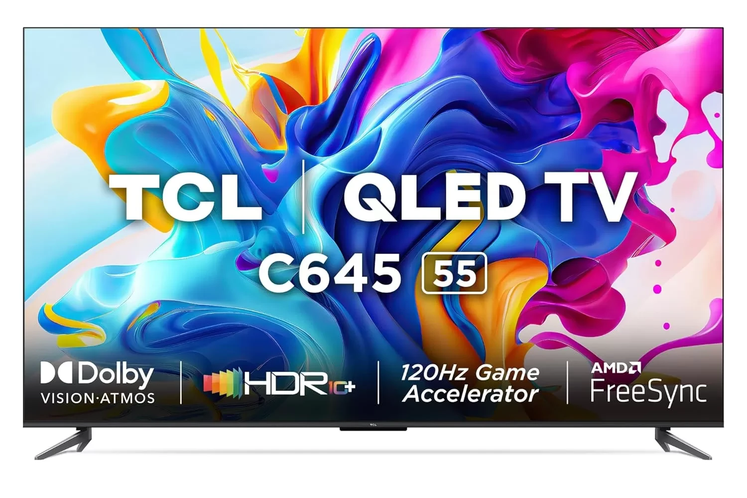 TCL 55 inches QLED 4K Ultra HD Smart Google TV 55C645